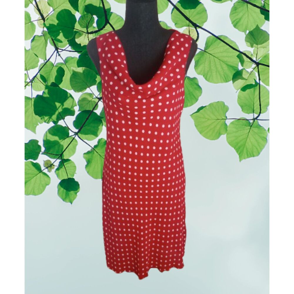 Vintage Red Polka Dot Dress by Blush / Size 9/10